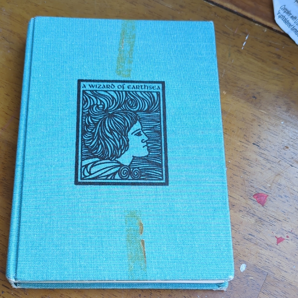 A Wizard of Earthsea Teal Hardcover Book